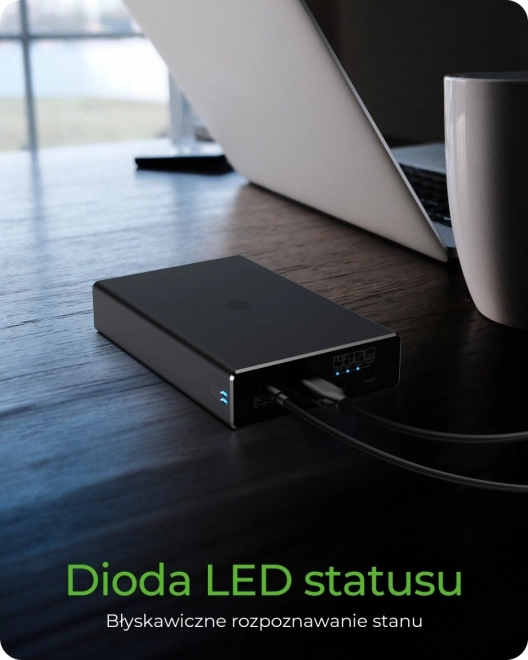 Zunanji Raid ohišje IB-RD2253-C31 za 2,5 SATA HDD na USB 3.2 Gen 2, RAID 0,1, SINGLE, LARGE