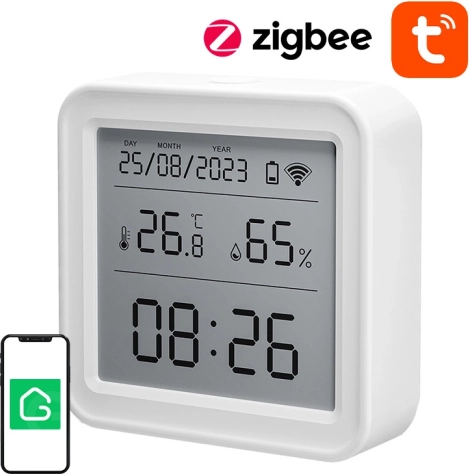 Gosund ST17 pametni Zigbee senzor temperature in vlažnosti z LCD-zaslonom