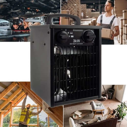 Električni grelec z ventilatorjem Kaminer 24361