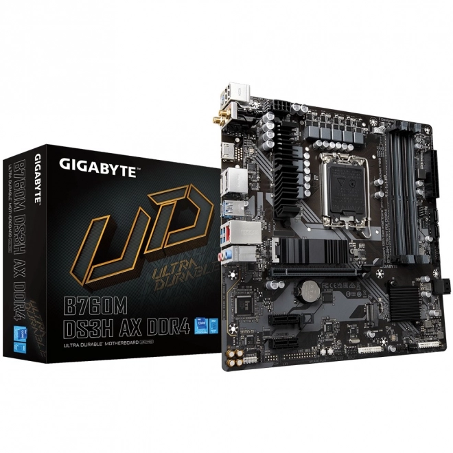 Gigabyte B760M DS3H AX DDR4 osnovna plošča