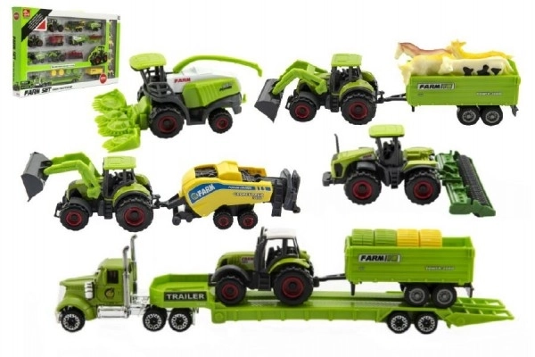Set kmetijskih strojev - 22 delov