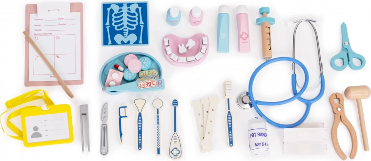 2 in 1: doctor and dentist in one set