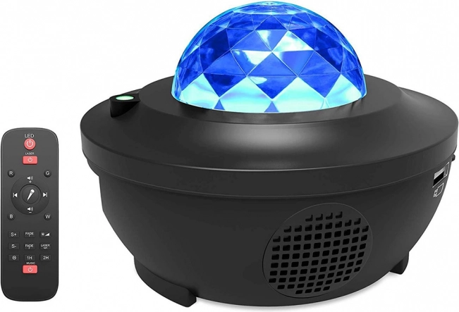 Impresivni RGB učinki in laserske zvezde