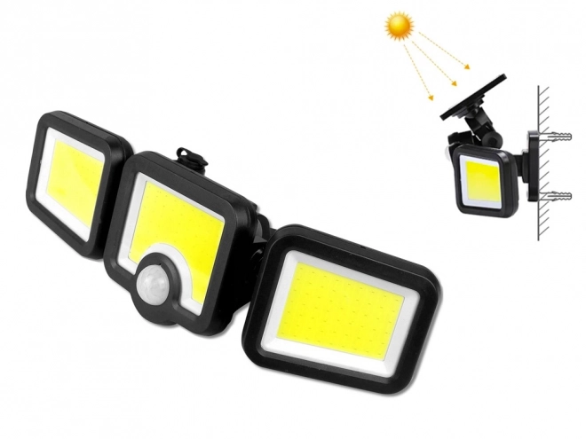 Solarna svetilka s senzorjem gibanja in 171 LED