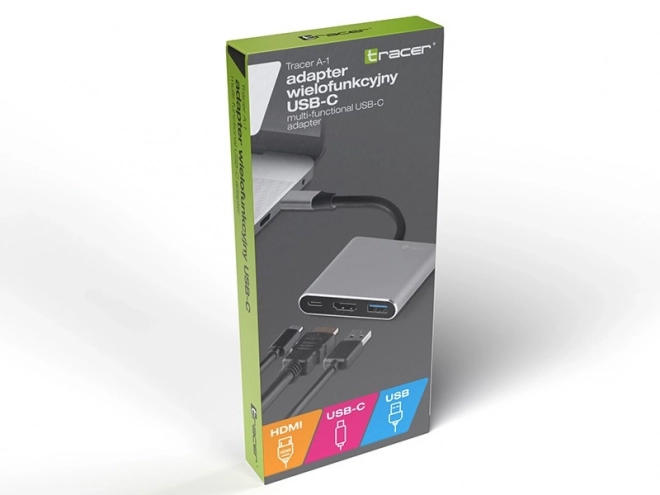 Večnamenski adapter Tracer A-1 USB-C HDMI 4K
