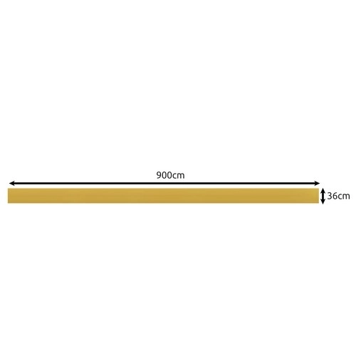 Zlat runner za mizo iz satena 900x36 cm