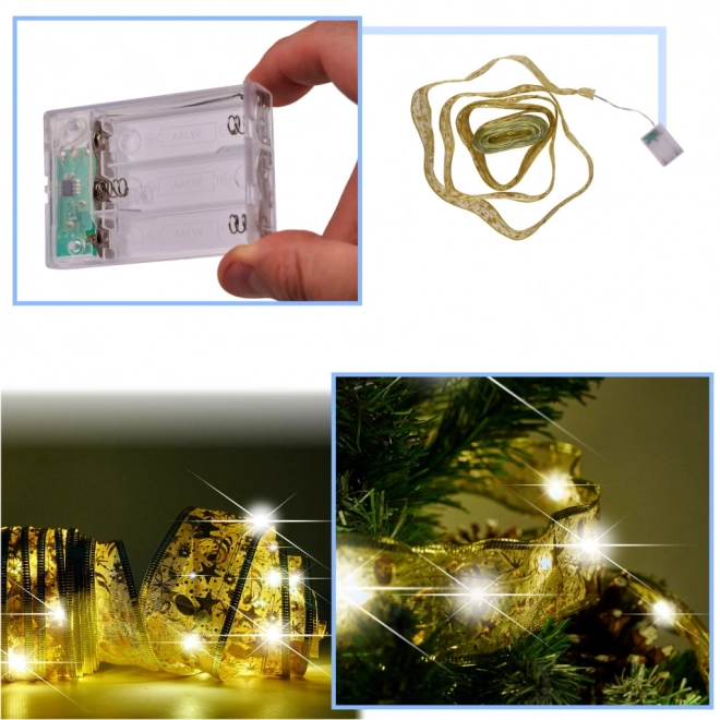 Svetleči LED trak za božično drevo
