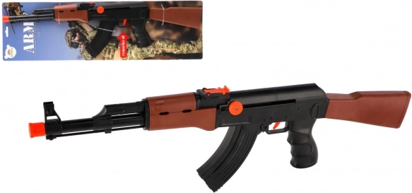Plastična igrača – puška ARMY 52 cm na navijanje