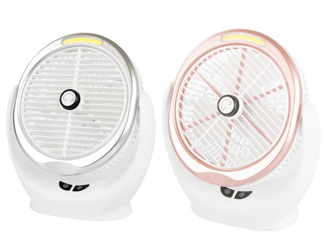 Brezžični namizni ventilator – Bel