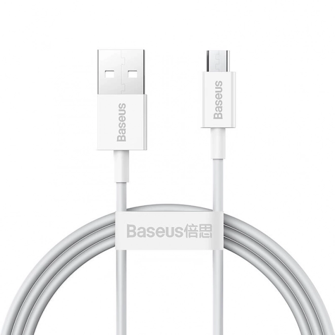 Polnilni podatkovni kabel Baseus Superior Series USB na micro USB, 2A, 1m