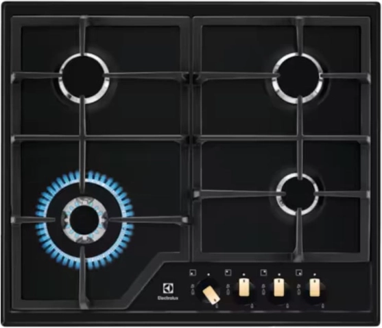 Plinska kuhalna plošča ELECTROLUX 60 cm z wok gorilnikom