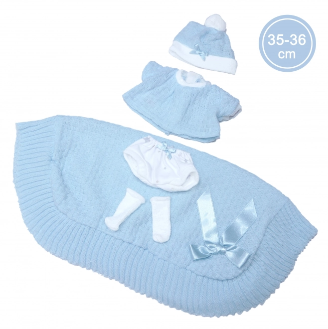 Llorens M635-61 oblačilo za dojenčkovo punčko NEW BORN velikosti 35-36 cm