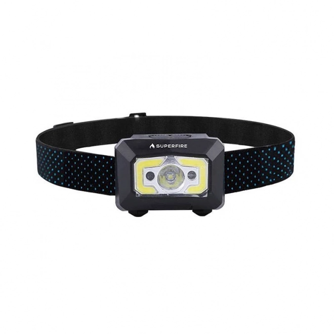 Naglavna svetilka z brezstičnim stikalom Superfire X30, 340lm, USB