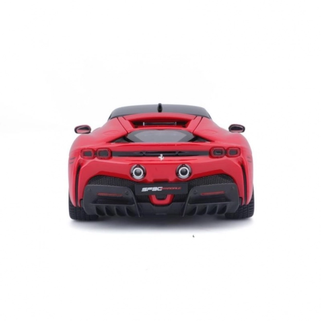 Bburago 1:24 Ferrari Top SF90 Stradale Rdeč