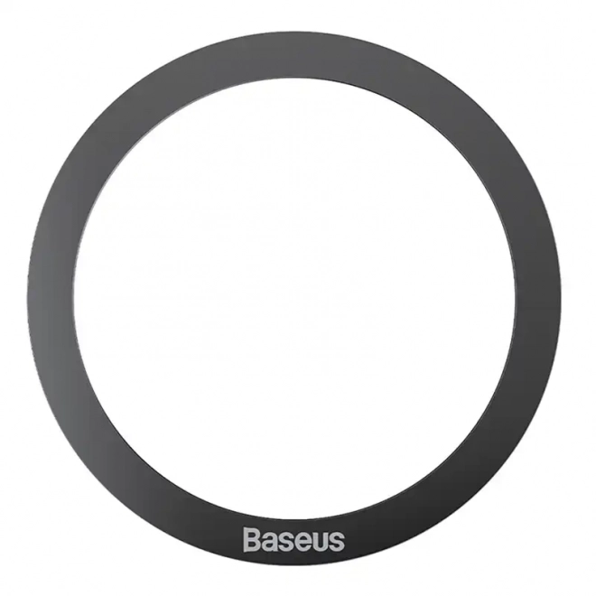 Baseus Halo magnetni obroček za telefone, MagSafe (črna)