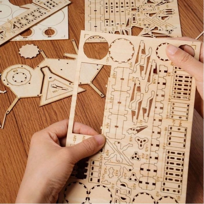 Kolesarski komplet - 3D lesena sestavljanka