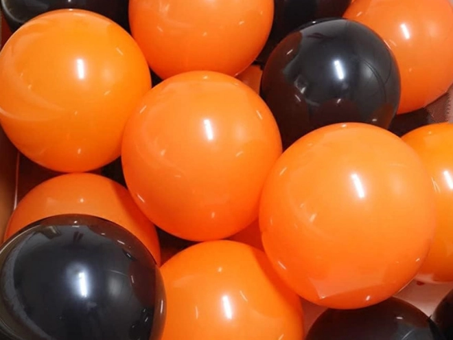 Halloween balončki črni in oranžni 20 kosov