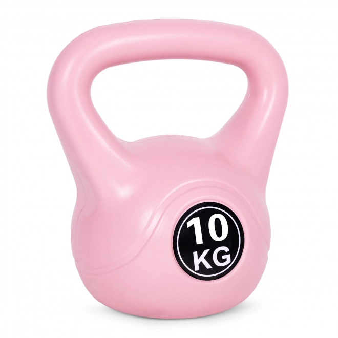 Kettlebell za vadbo roza - 10 kg