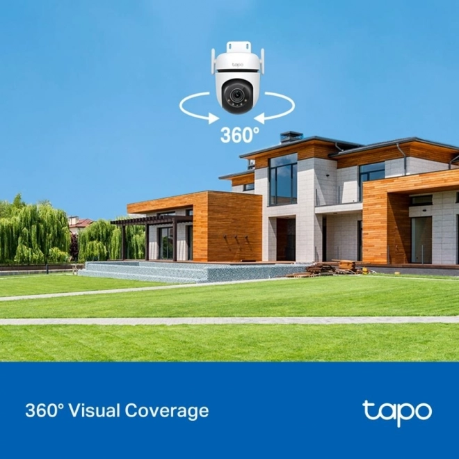 Kamera Tapo C520WS zunanja s sukanjem in nagibom