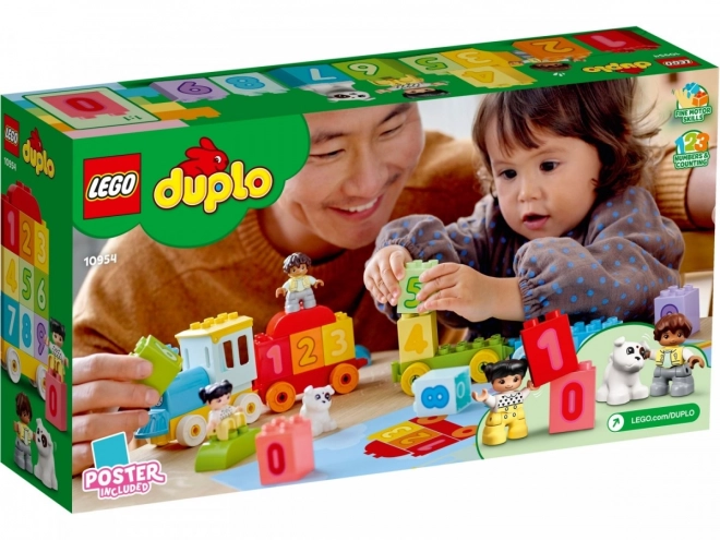 LEGO Duplo 10954 Vlak s številkami – Učimo se šteti