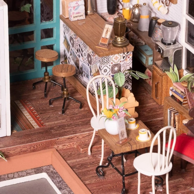 Šimonova kavarna - DIY miniaturna kavarna v hišici za punčke