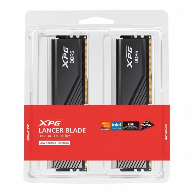 Pomnilnik XPG Lancer Blade DDR5 6400 32GB (2x16) CL32 RGB črna