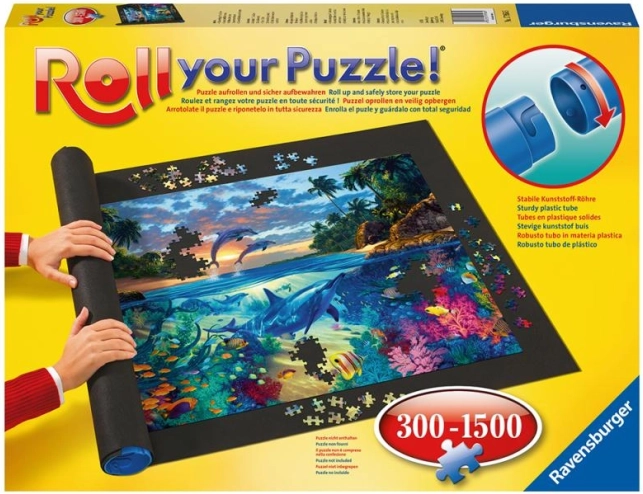 ravensburger valjasta podloga za sestavljanke 300–1500 kosov (110 × 66 cm)