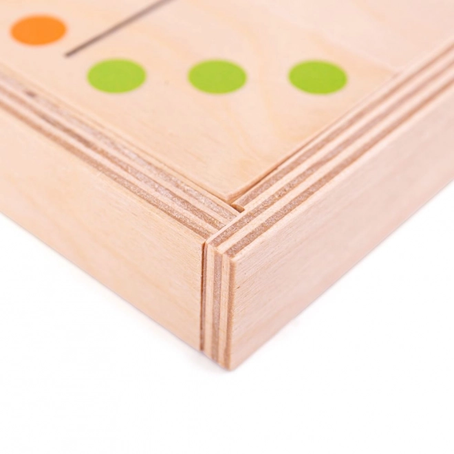 Bigjigs Toys Velike lesene domine