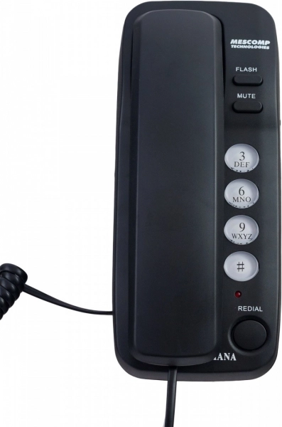 Namizni telefon MESCOMP MT 518 Diana črn
