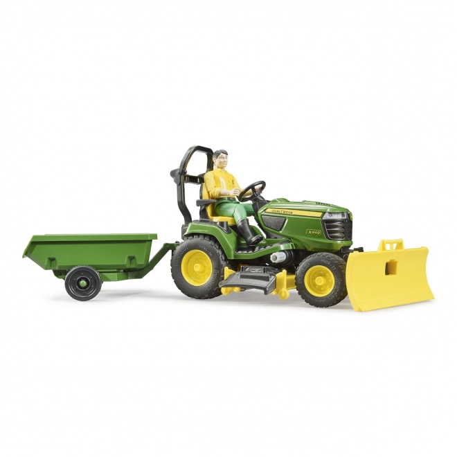 Bruder Vrtni traktor John Deere X949 z vrtnarjem