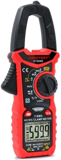 Natančnost zahvaljujoč True RMS in 6000 counts