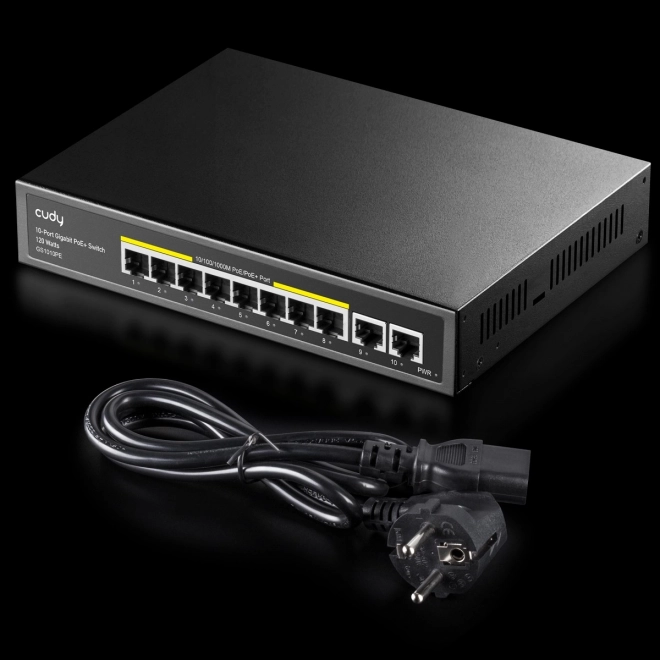Cudy 10-portni gigabitni PoE+ stikalo