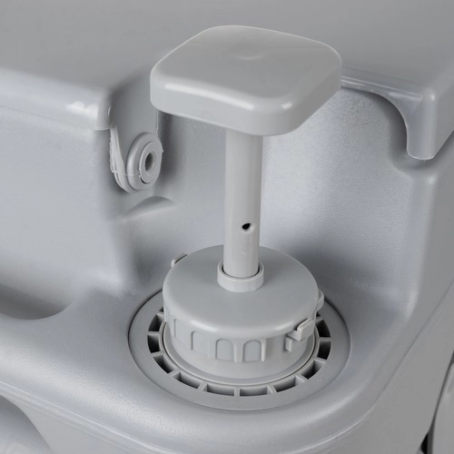 Trizand 24498 Prenosna kamping WC 20 + 12 l, siva