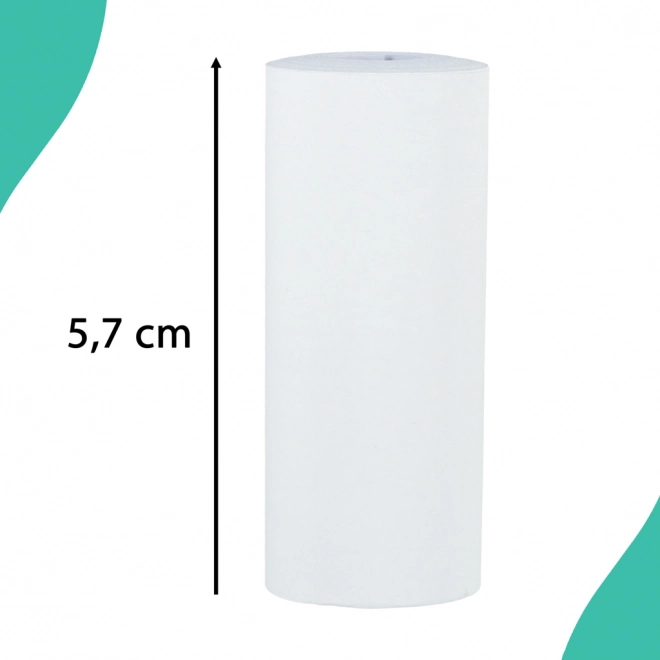 Rola termopapirja za mini tiskalnik 5,7 cmx4,5 m 5 kosov