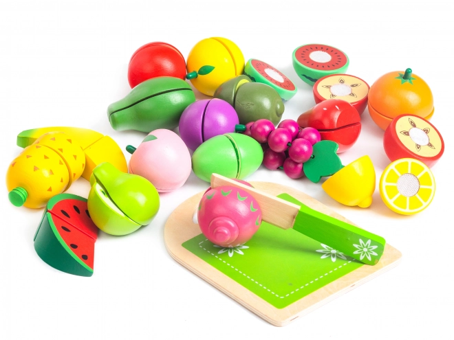 Leseno sadje za rezanje, 20 kosov ECOTOYS