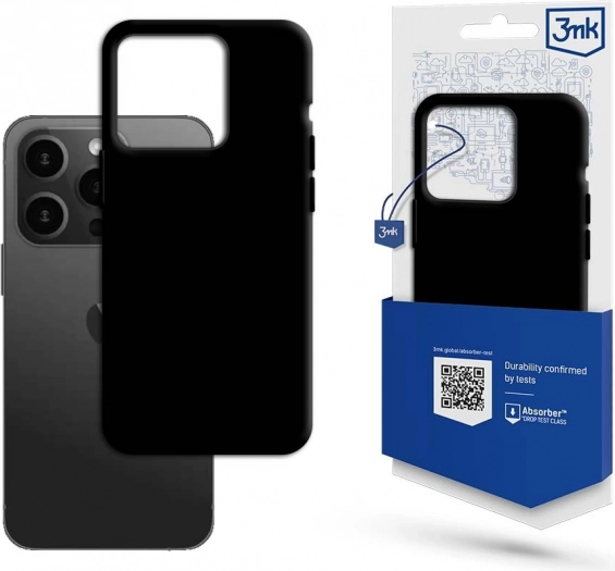 Matt Case iPhone 15 Pro Max 6,7 črn