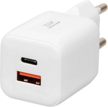 iBox C-42 GaN hitri polnilec 33 W z USB-C in USB-A