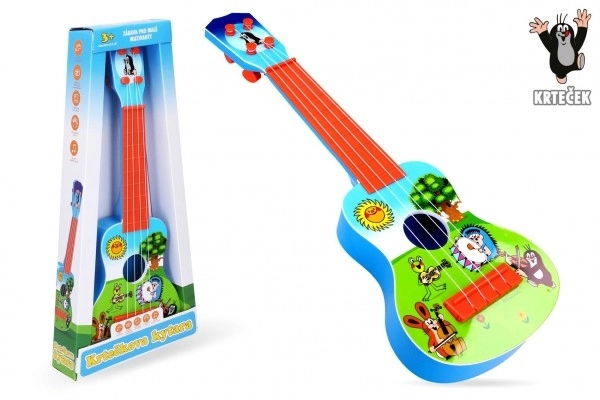 Plastična kitara Krtek