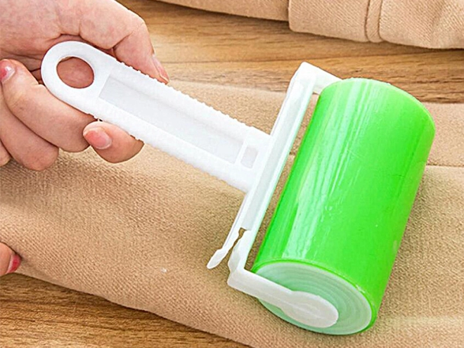 Ergonomski železni valček za odstranjevanje dlak
