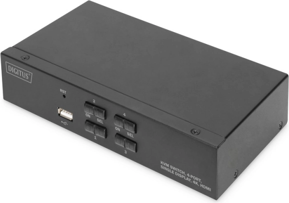 4-portni HDMI KVM stikalo 4K 30 Hz