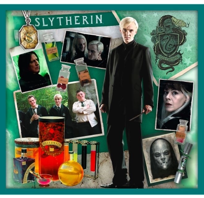 Sestavljanka Harry Potter - V svetu Harryja Potterja 10v1
