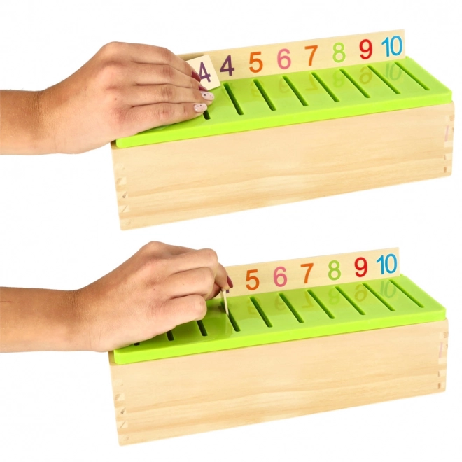Lesena Montessori izobraževalna igrača