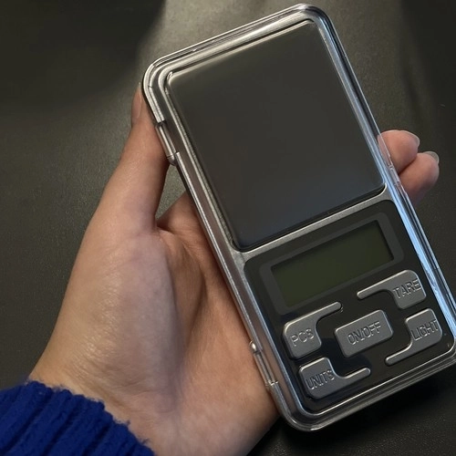 Natančna žepna tehtnica za nakit RUHHY do 500g