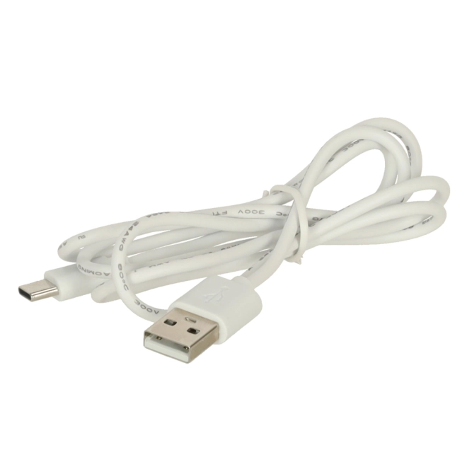 Brezžični USB namizni ventilator 11,5 cm beli