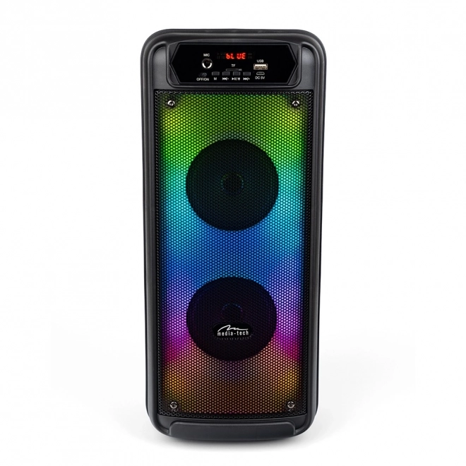 Zvočnik FLAMEBOX UP MT3177 Bluetooth 5.0/FM/MP3/MicroSD/USB/RGB/RMS 14W/PMPO 600W
