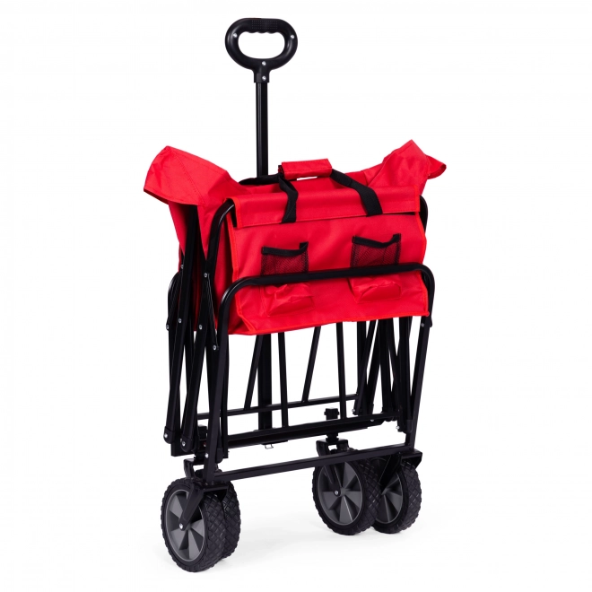 Zložljiva transportna vozička MultiGarden rdeča 47x105 cm