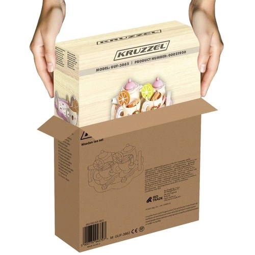 Leseni čajni servis Kruzzel 21950