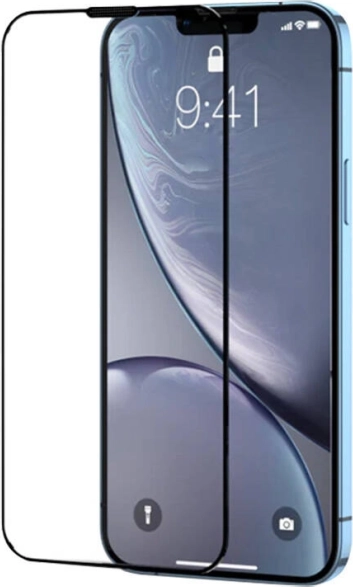 Kaljeno steklo za iPhone 15 Pro s prašnim filtrom