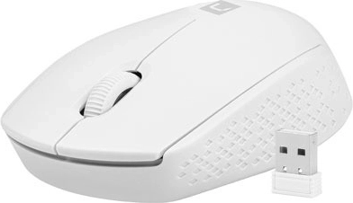 Brezžična miška NATEC Stork 1600 DPI – bela