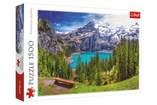 Sestavljanka Jezero Oeschinen Alpe 1500 kosov